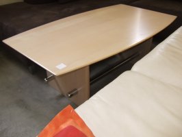 Konferenční stolek s odkládací deskou /70x120x42 cm/