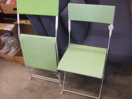 Skládací židličky - skladem 2 ks