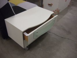 Stolek menší pojízdný "HILSTA" /70x43x40 cm/