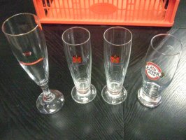Pivní sklenice - různé